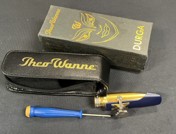 Gold Plated Theo Wanne Durga 3 # 6 Alto Saxophone Mouthpiece